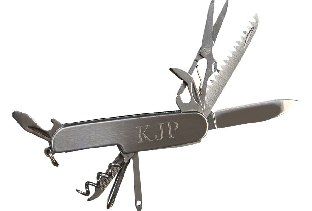 Folding 9-tool Pocket Knife