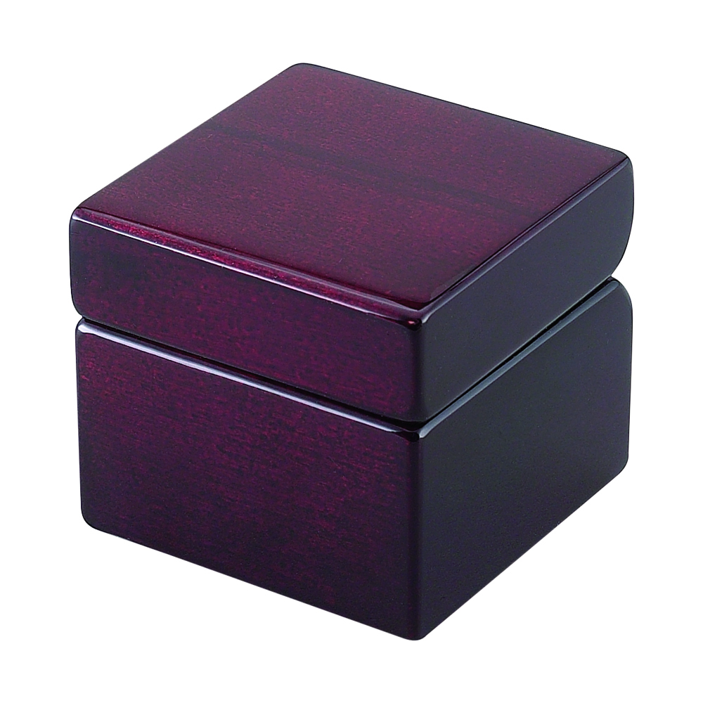 Square Wood Box With Clock & Compass (3)