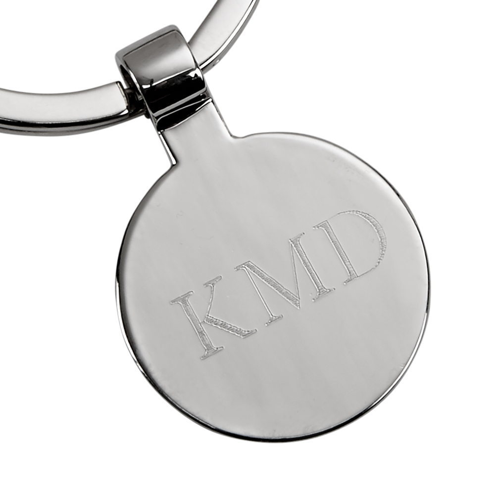 Standing Angel Keychain with Engraving Tag (3)