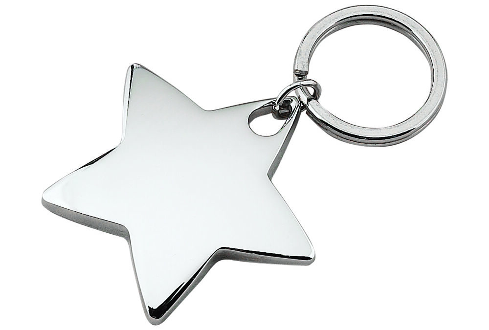 Star Shaped Keychain
