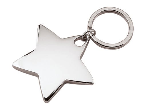 Star Shaped Keychain